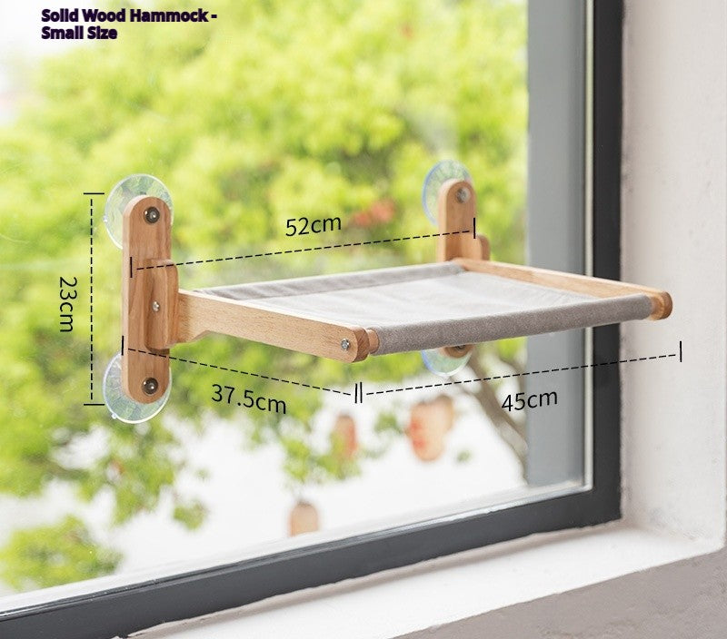 loft mounted on a bright window