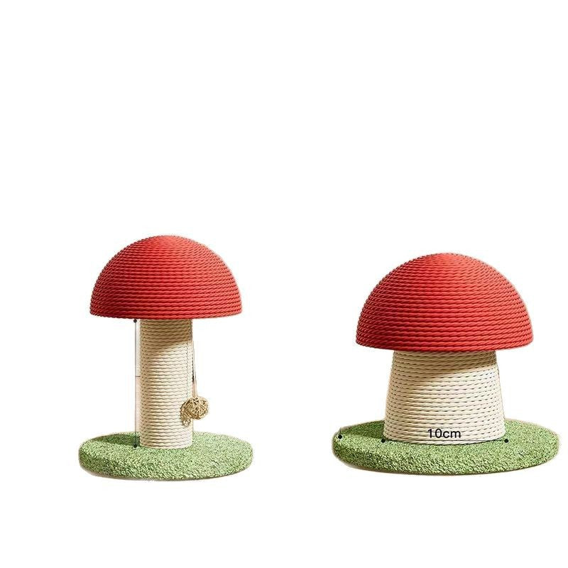 pip — the mushroom scratching post