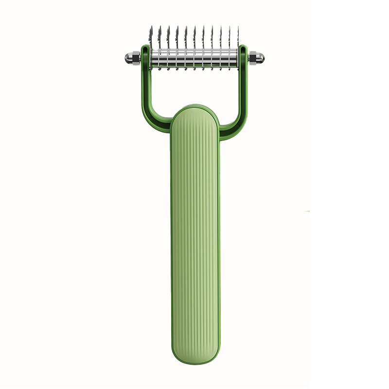 rake — the double-sided dematting comb
