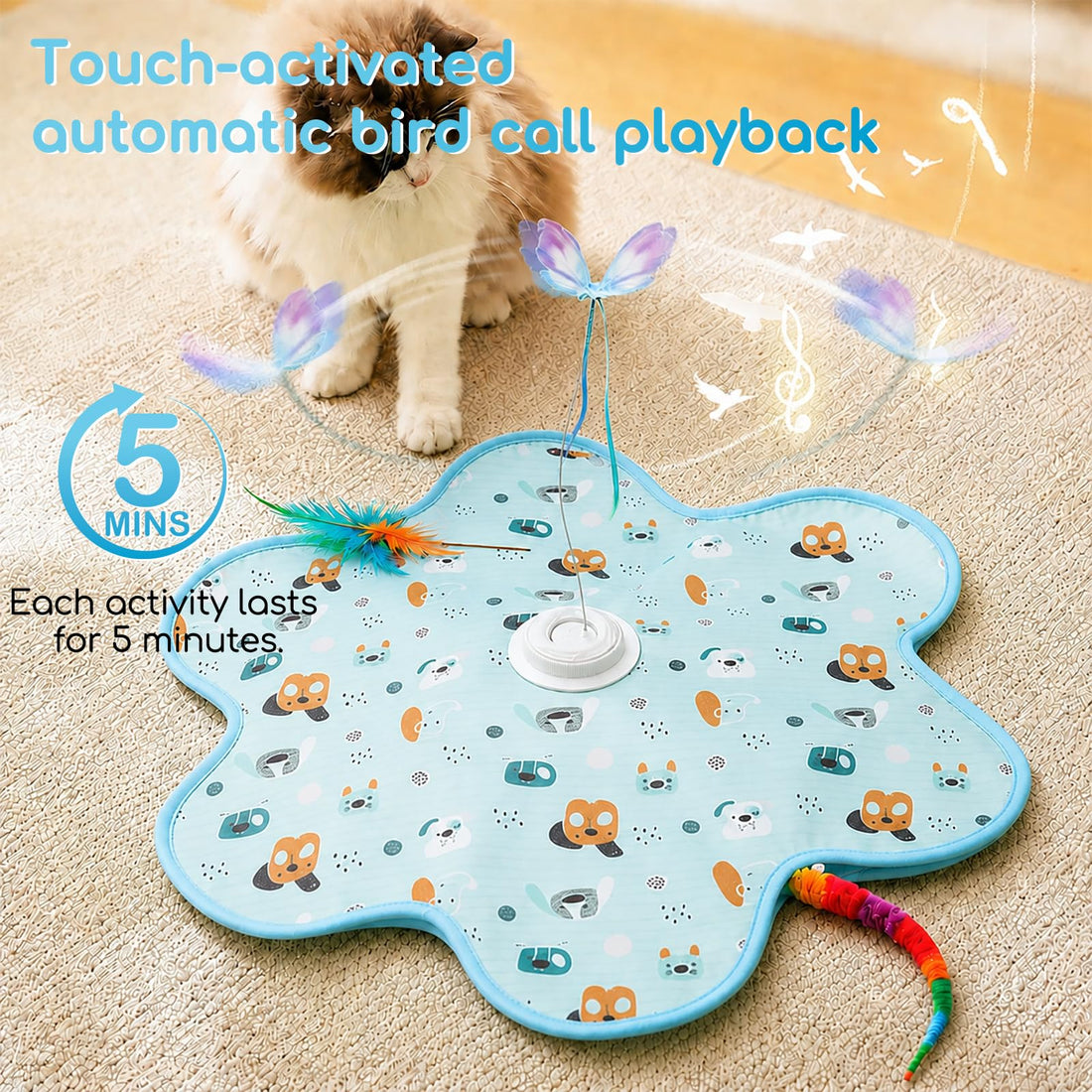 wren — the 3-in-1 chirping hunt toy